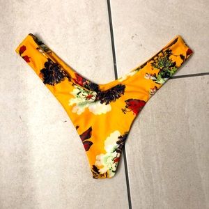 Floral Cheeky Swimsuit Bottoms